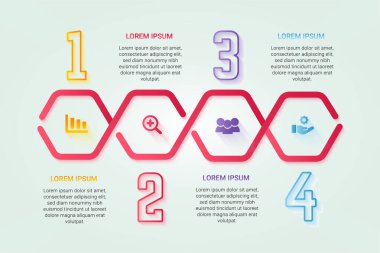 Veri görselleştirmesi için bilgi akışı şablonu