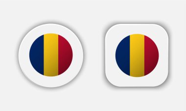 Romanya Ulusal Bayrak Düğmesi Simgesini Yuvarladı