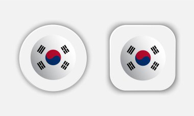 Güney Kore Ulusal Bayrak Düğmesi Simgesini Yuvarladı