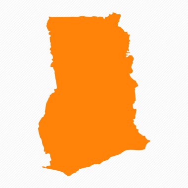 Turuncu Basit Gana Haritası