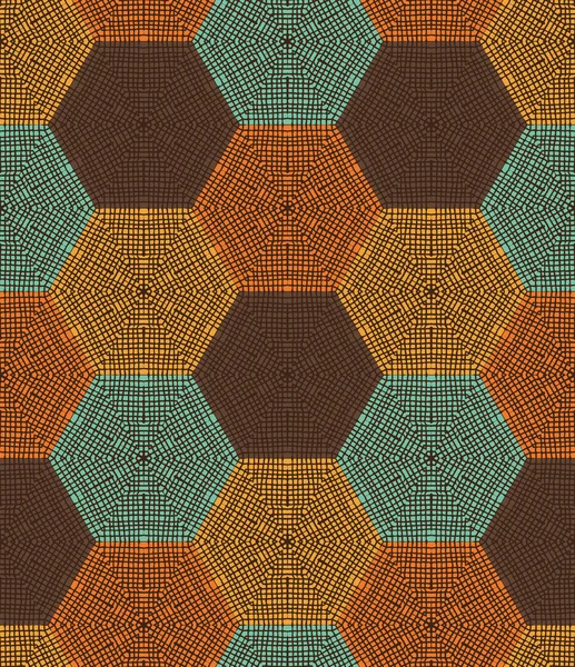 Fondo abstracto del mosaico . — Archivo Imágenes Vectoriales