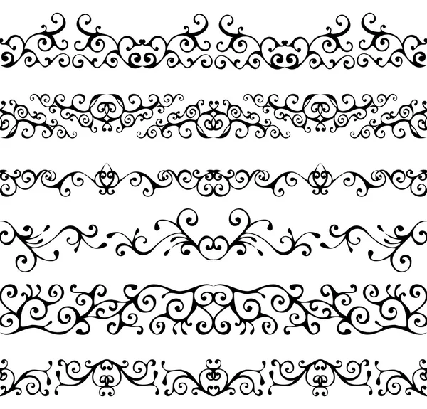 Vintage ornate elements — Stock Vector