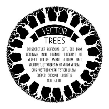 siyah-beyaz ağaç arka plan.