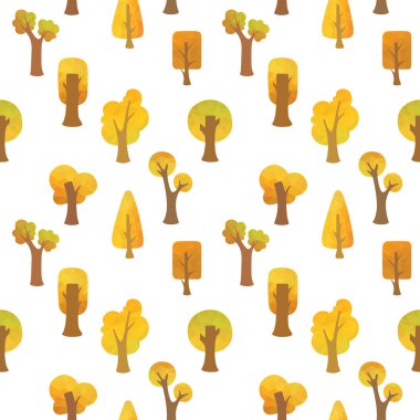 Dikişsiz sonbahar desen. 