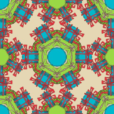 Sorunsuz Noel süslü tasarlamak.