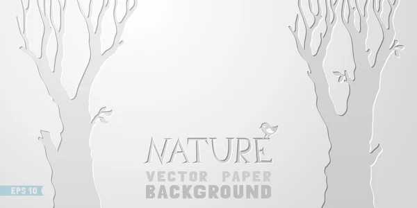 Naturpapier Hintergrund. — Stockvektor