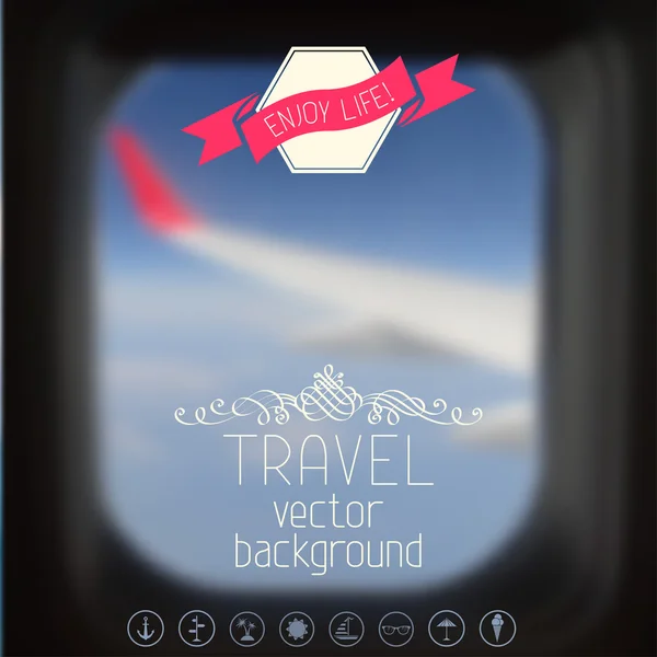 Travel design — Stock vektor