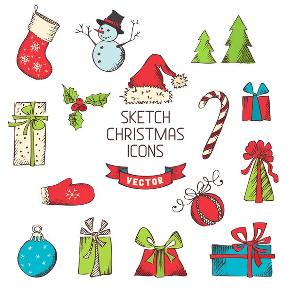 Kroki Noel simgeler.