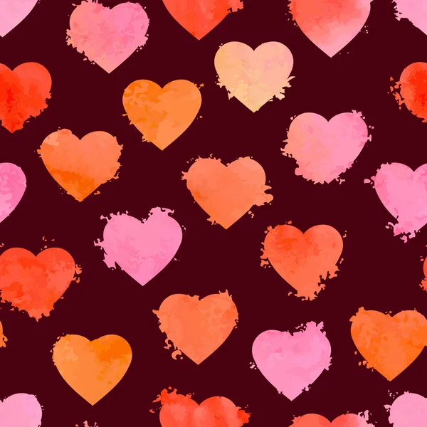 Valentine's seamless pattern — Stock Vector