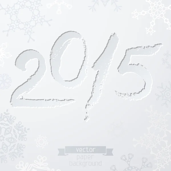 Felice anno nuovo 2015! — Vettoriale Stock