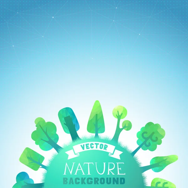 Paper nature background. — Stock Vector