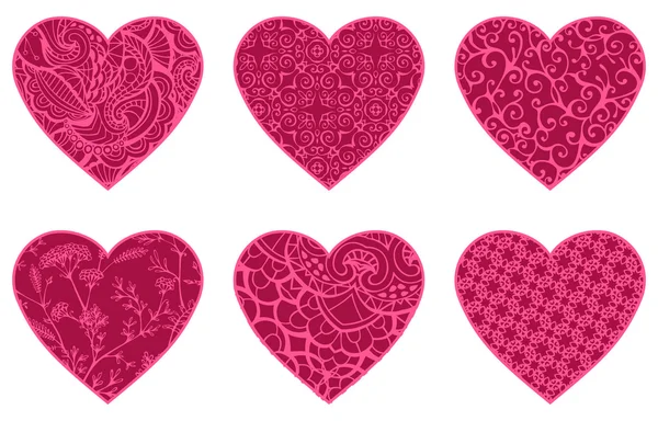 Corazón rosado — Archivo Imágenes Vectoriales