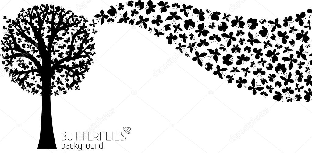 Free Free 284 Butterfly Tree Svg SVG PNG EPS DXF File