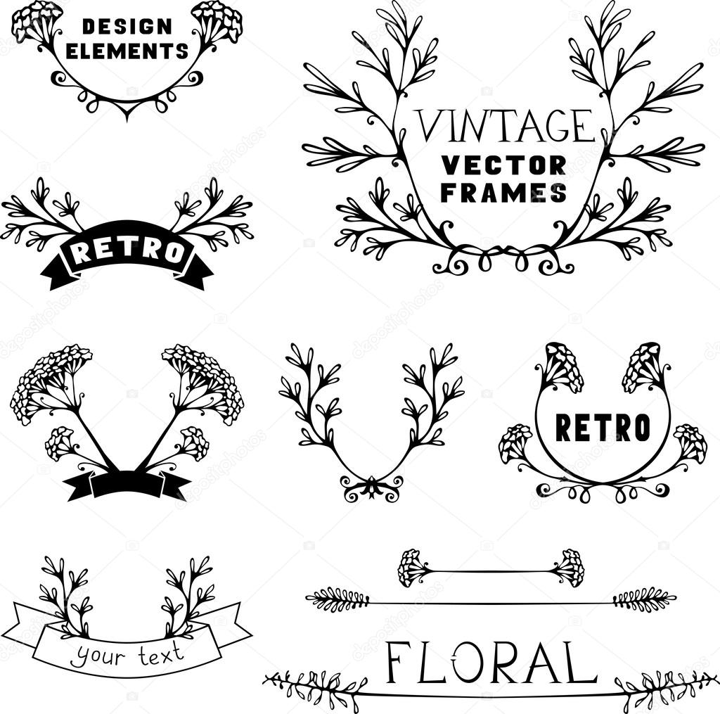 Vintage design elements