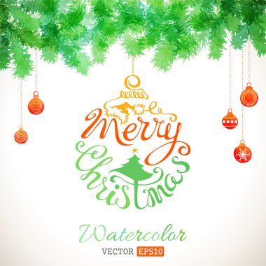 Download Christmas Watercolour Premium Vector Download For Commercial Use Format Eps Cdr Ai Svg Vector Illustration Graphic Art Design SVG Cut Files