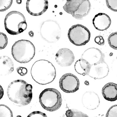 Suluboya lekeler seamless modeli.  