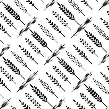 Dikişsiz doğa desen. 