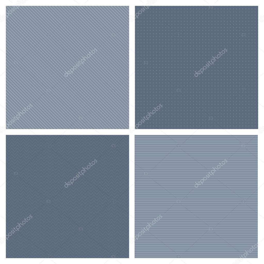 Set of business seamless patterns.