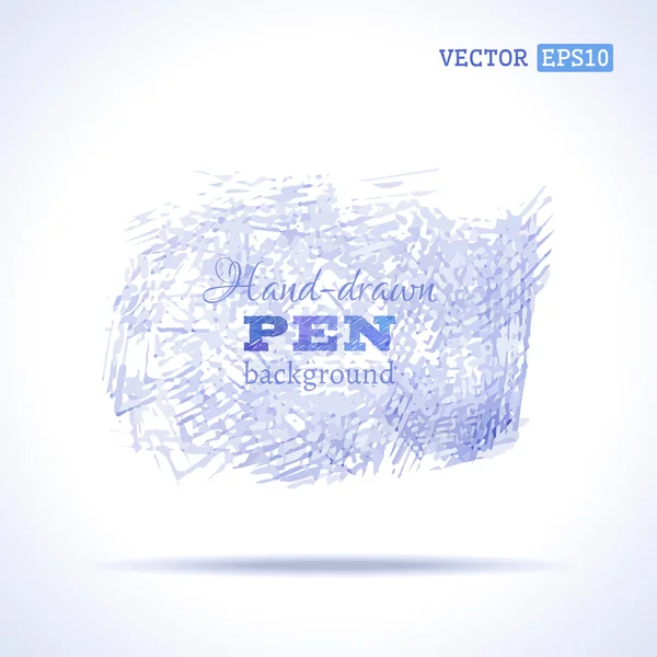 Vector pen background. — Stock Vector