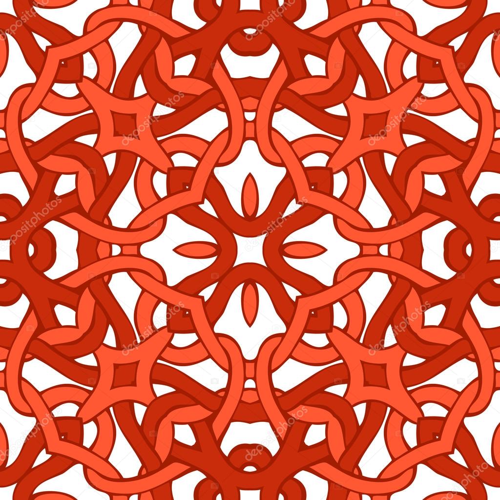 Symmetric seamless pattern. 