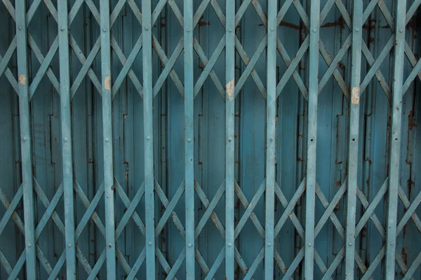 Rust fold steel door — Stock Photo, Image