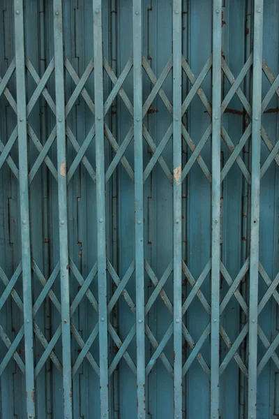 Rust fold steel door — Stock Photo, Image