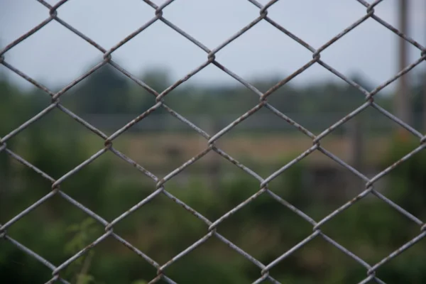 Chain link fence — Stock Photo, Image