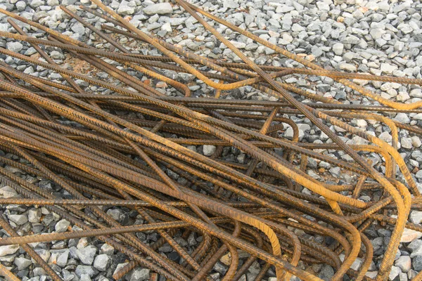 Steel rebar — Stock Photo, Image