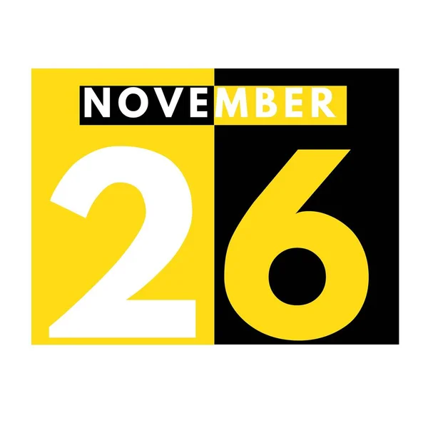 2011 Modern Daily Calendar Icon Date Day Month Calendar Month — 스톡 사진