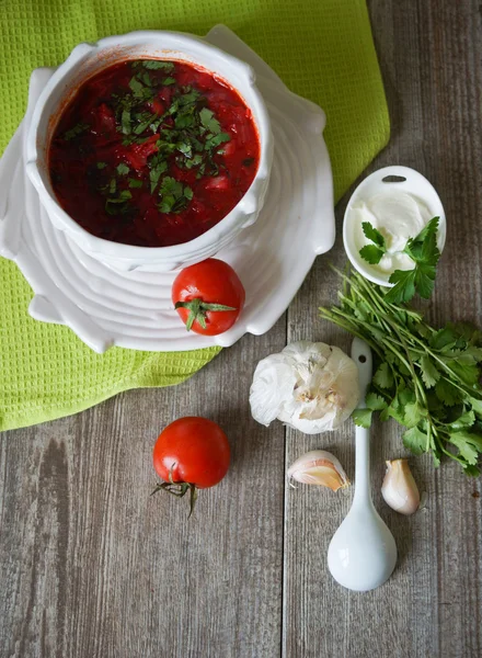 Borsch. — Fotografia de Stock