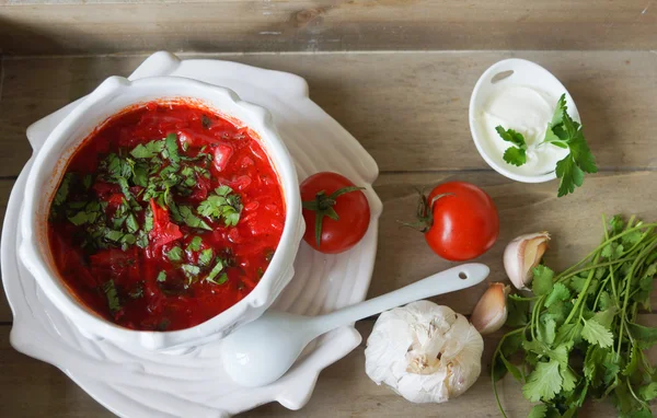 Borsch. — Fotografia de Stock