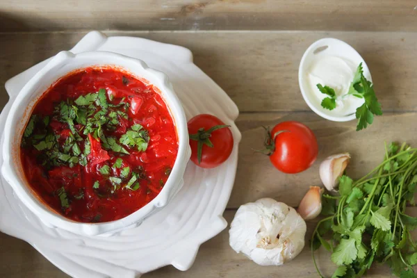 Borsch. — Fotografia de Stock