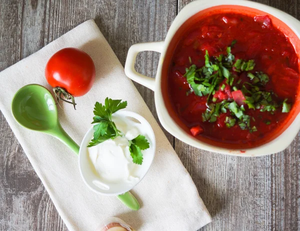 Borsch. — Fotografia de Stock