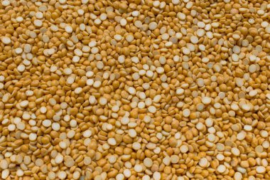 Bölünmüş Bengal gram arkaplan koleksiyonu pazarda satışa hazır.