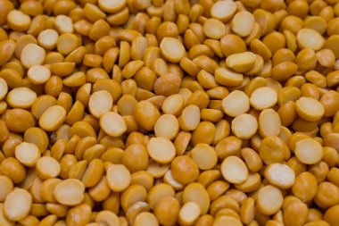 Bengal gramının arka planının markette satılığa çıkarılmış halinin yakın çekimini yapın..