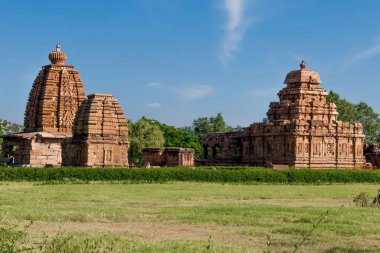  Pattadakal tapınağı kompleksi, Karnataka, Hindistan