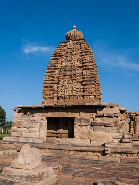 Galaganatha Chrám Výhled Pattadakal Karnataka Indie — Stock fotografie