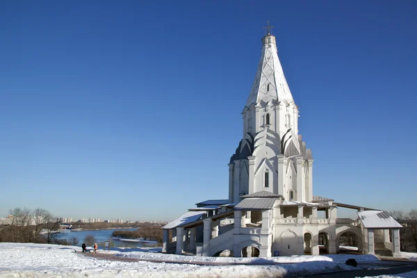 Церква Вознесіння в Kolomenskoye, Москва — стокове фото