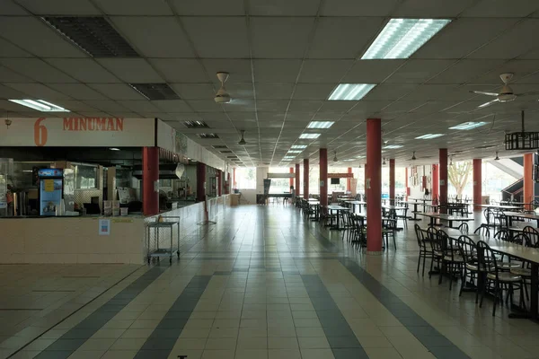 Kuala Lumpur Malaysia Circa 2020 Covid 식당에서 효과가 — 스톡 사진