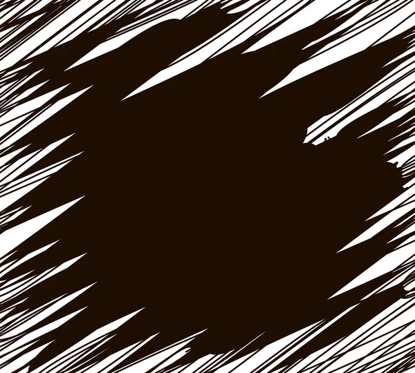 Textura rayada. Textura grunge. El fondo es blanco y negro. Ilustración vectorial — Vector de stock