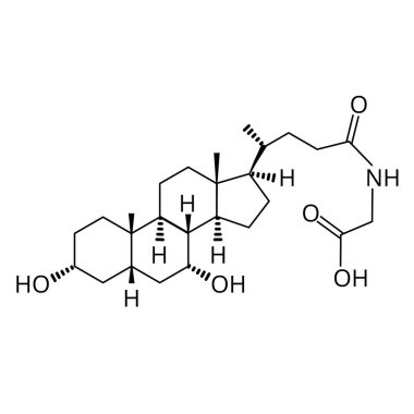 Glikolik asit. Bile asit. Kimyasal moleküler formül Glikolik asit. İzole edilmiş arkaplanda vektör illüstrasyonu