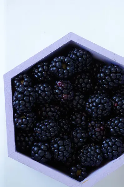 Fresh summer berries blackberry — Stock Photo, Image