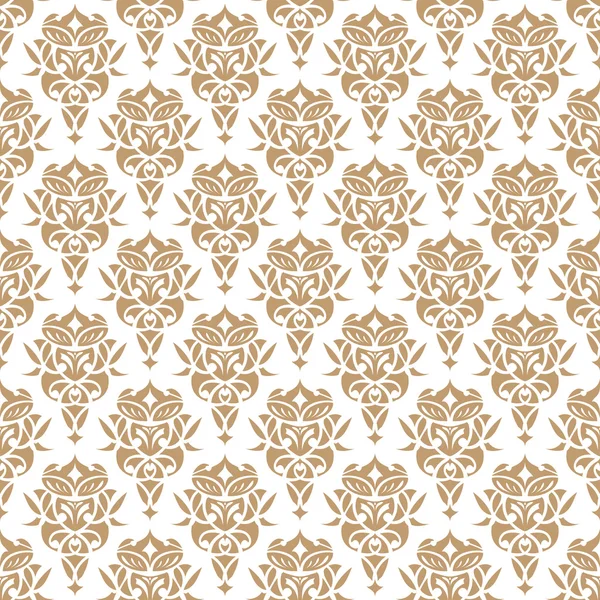 Royal wallpaper seamless floral pattern, Luxury background — 스톡 벡터