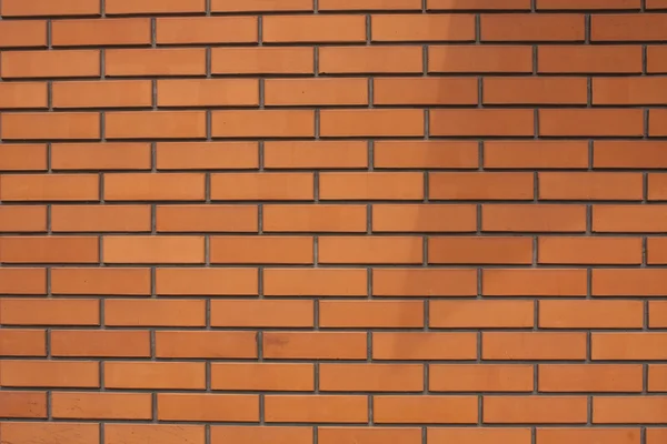Brick wall texture background. Orange bricks grunge pattern. — Stock Photo, Image