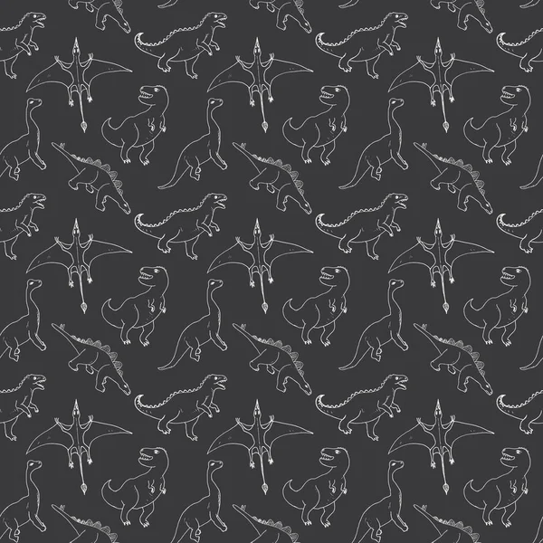 Black Metal Corpse Paint Seamless Pattern Stock Vector (Royalty