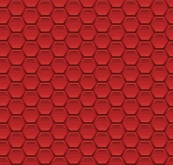Abstract seamless pattern background with hexagon elements vector illustration — Stock vektor