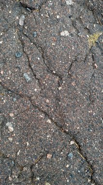 Asfalt arka plan. Dikey Soyut Efekt. 