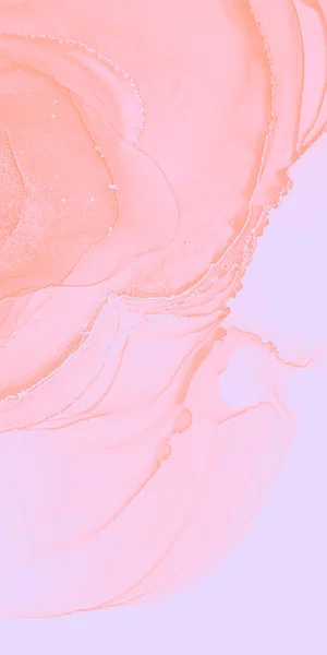 Dreamy Design. Closeup Shape. luxury Splash. Pinky Dreamy Design. Watercolour Canva. Alcohol Ink Illustration. Space Texture. Pinky Swirl. — Stock Photo, Image