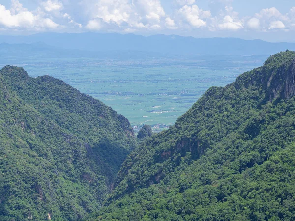 Malowniczy Krajobraz Gór Północnej Tajlandii — Zdjęcie stockowe