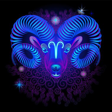 Neon signs of the Zodiac: Aries